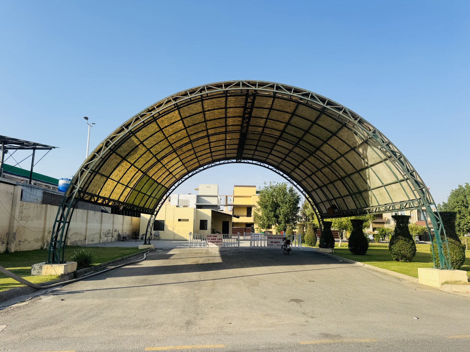 Arched Entry Canopy